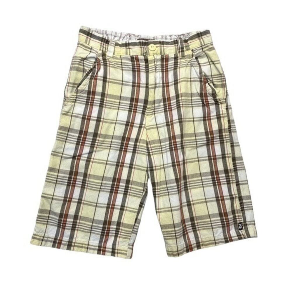 Seven Souls Plaid Long Bermuda Shorts Boy’s Size 12